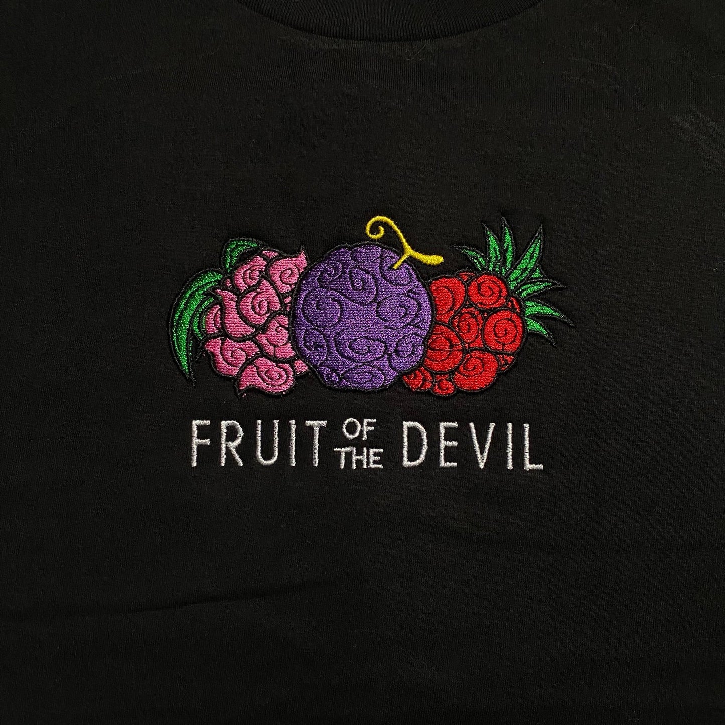 LIMITED Fruit of the Devil Embroidered T-Shirt