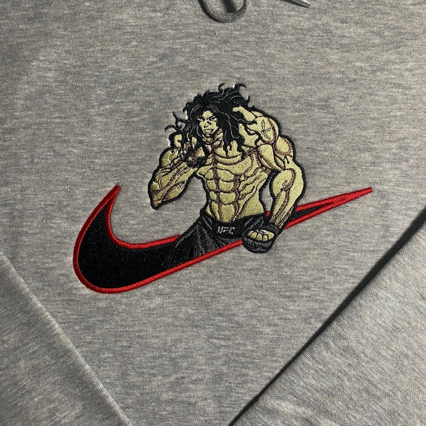 LIMITED Baki X Pickle Hanma EMBROIDERED HOODIE