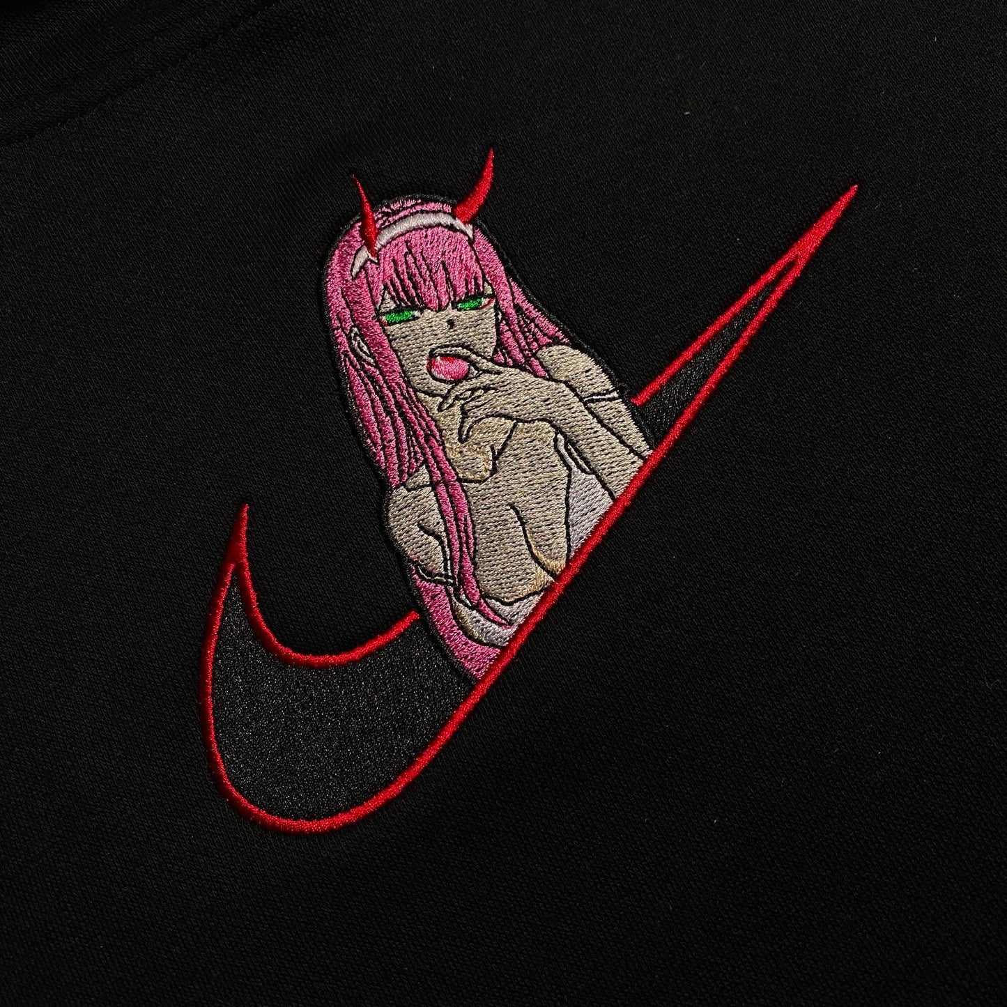 LIMITED Zero Two X Gyat Embroidered T-Shirt