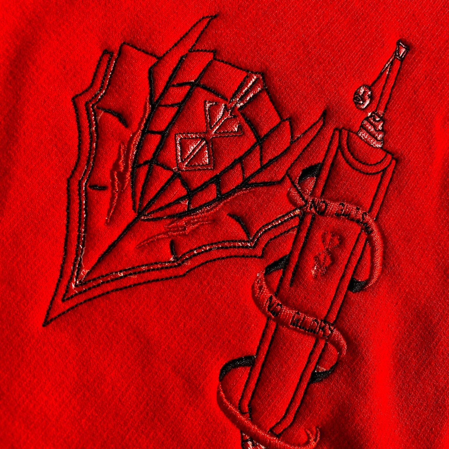 LIMITED Berserk Demon Embroidered GYM SHORTS