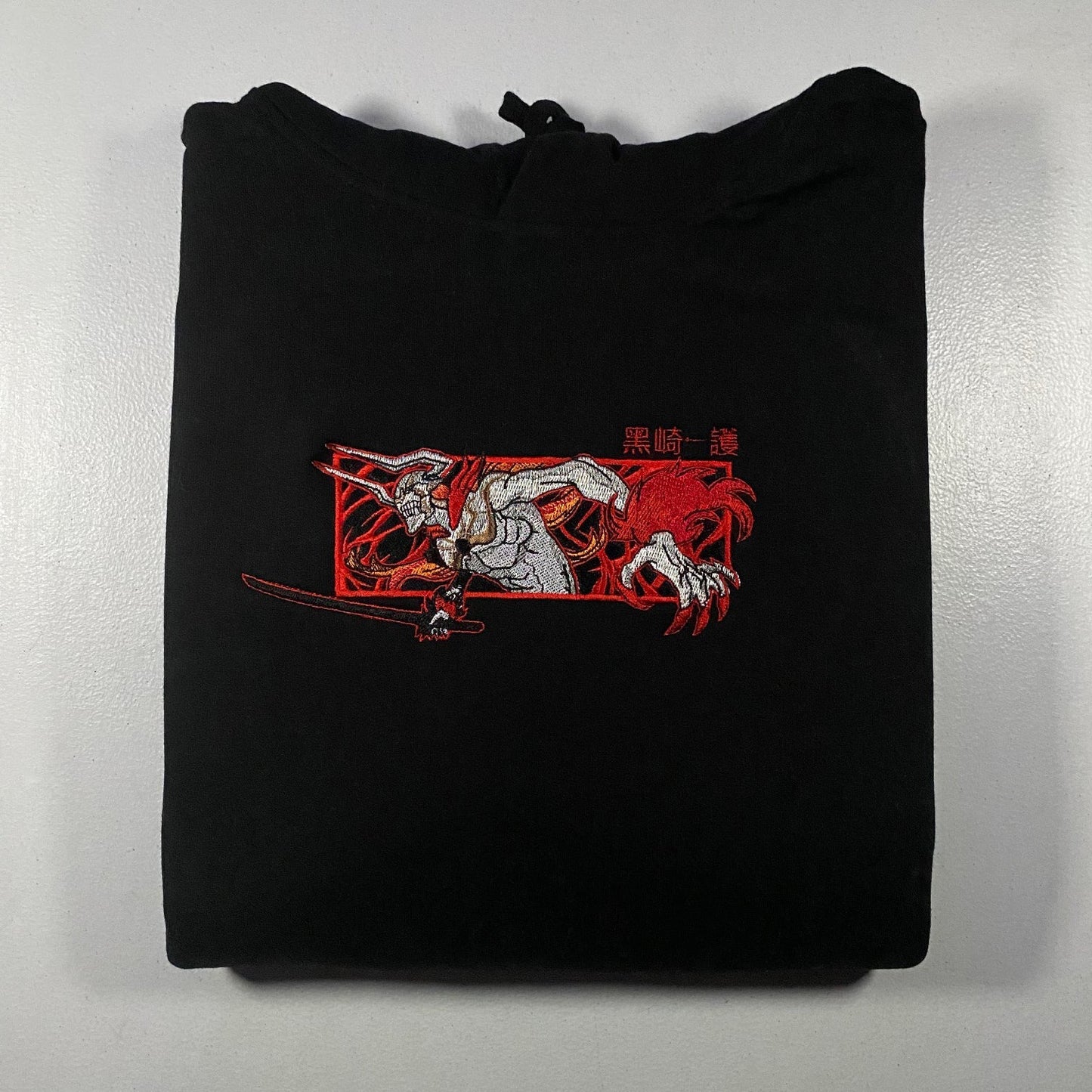 LIMITED Bleach Ichigo Hollow Demon EMBROIDERED HOODIE