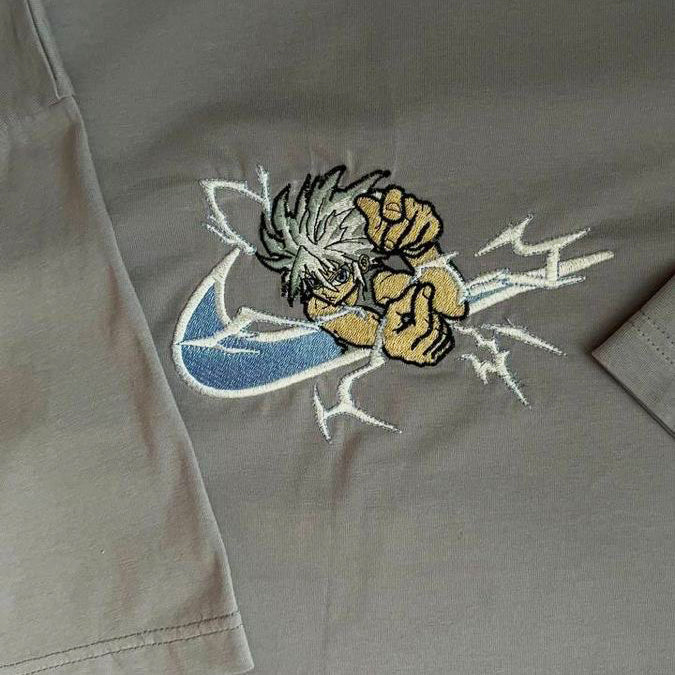 LIMITED HXH KILLUA SPEED KILLS EMBROIDERED HOODIE