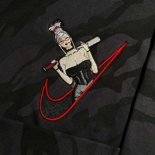 LIMITED Dandadan Seiko Ayase Bat Gyat EMBROIDERED GYM HOODIE