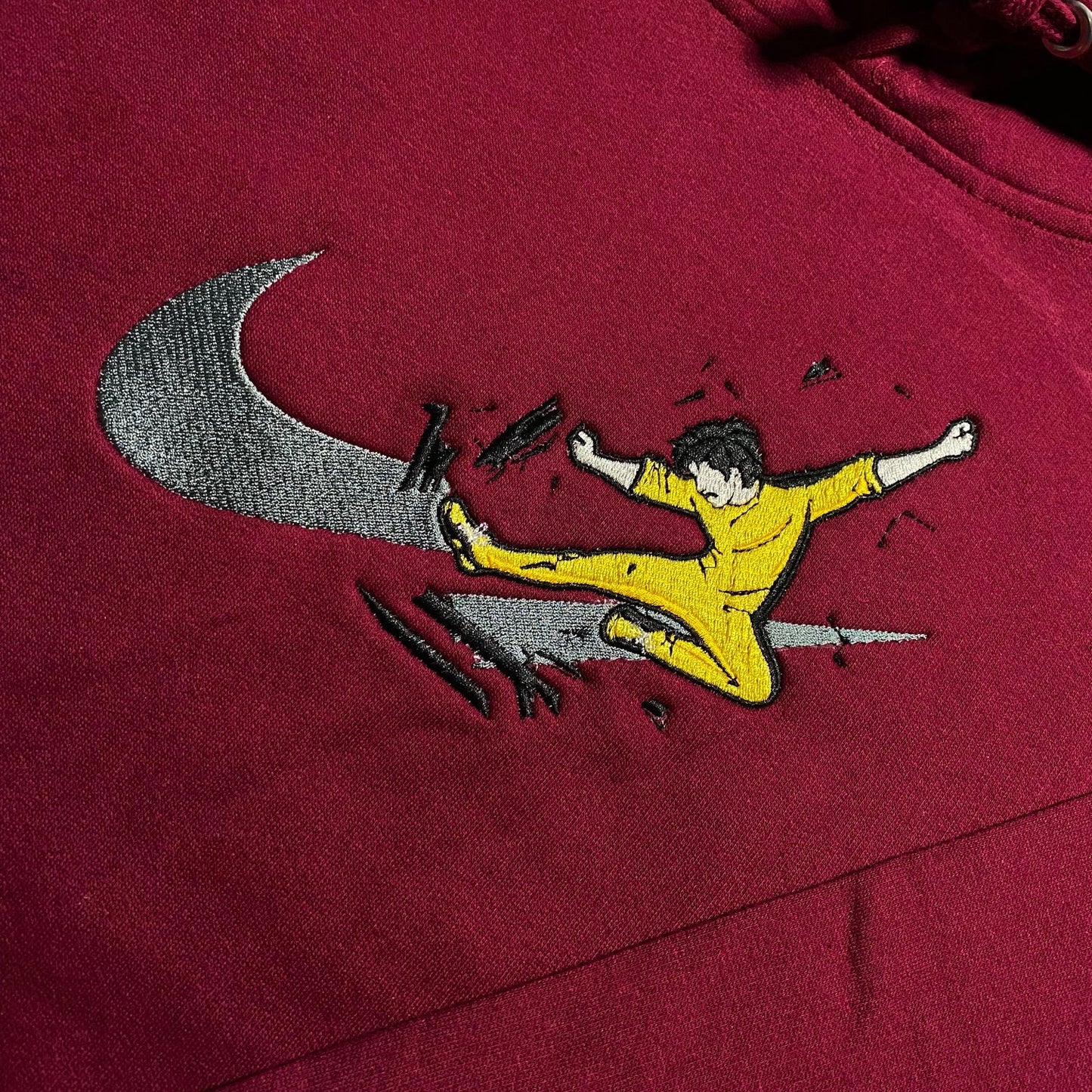 LIMITED Bruce X Lee EMBROIDERED HOODIE