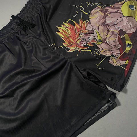 LIMITED DRAGONBALL BROLY GYM SHORTS