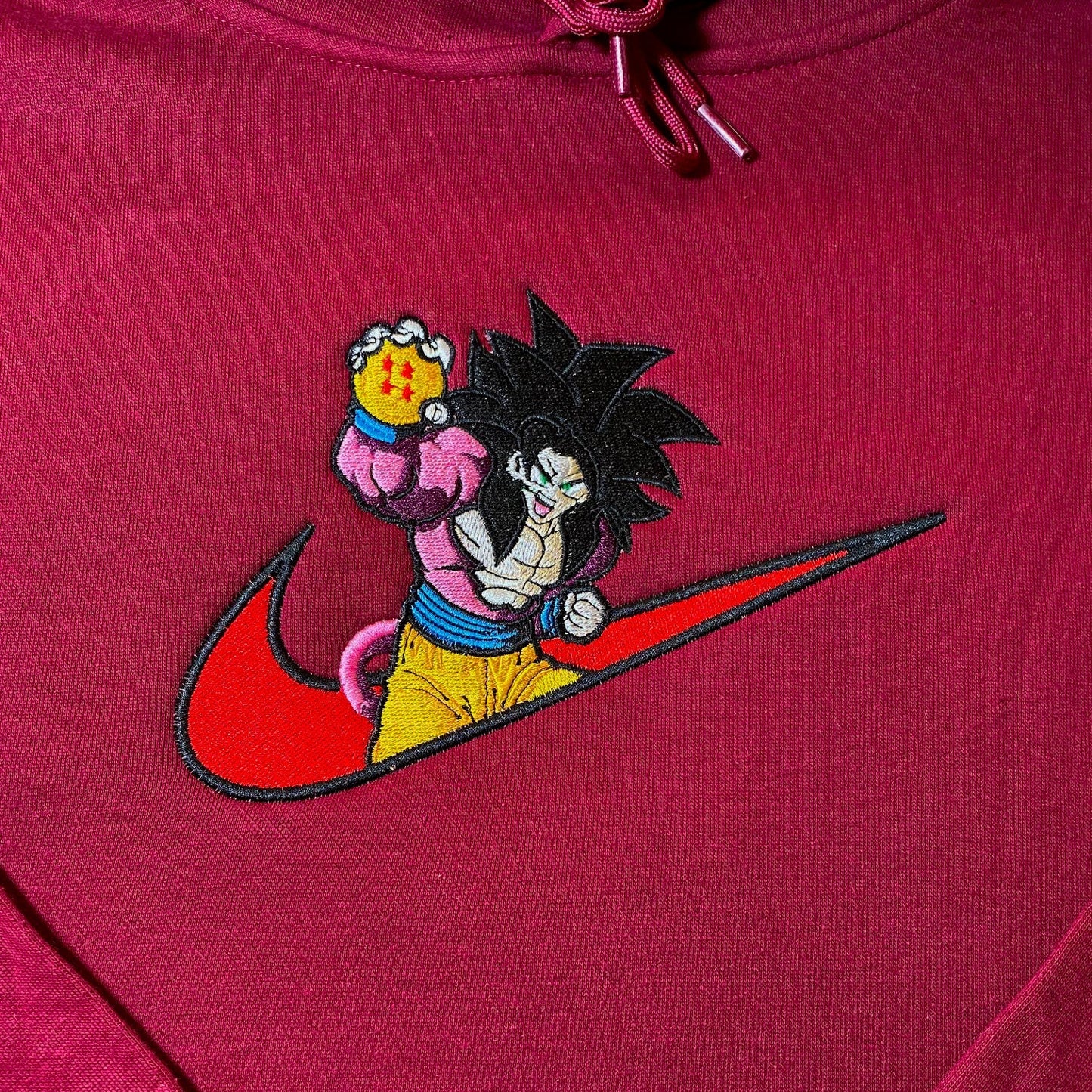 LIMITED Super Saiyan 4 X Goku EMBROIDERED HOODIE