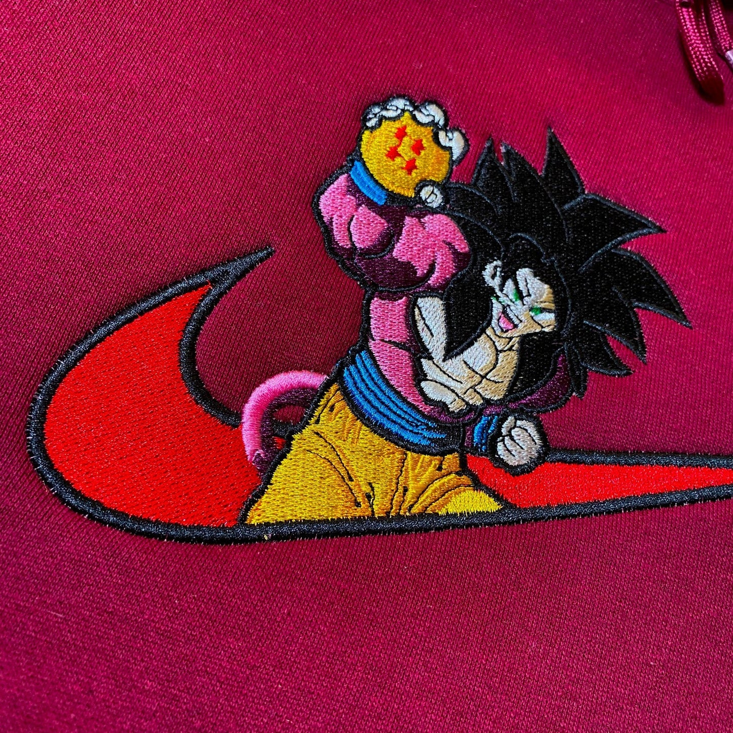 LIMITED Super Saiyan 4 X Goku EMBROIDERED HOODIE
