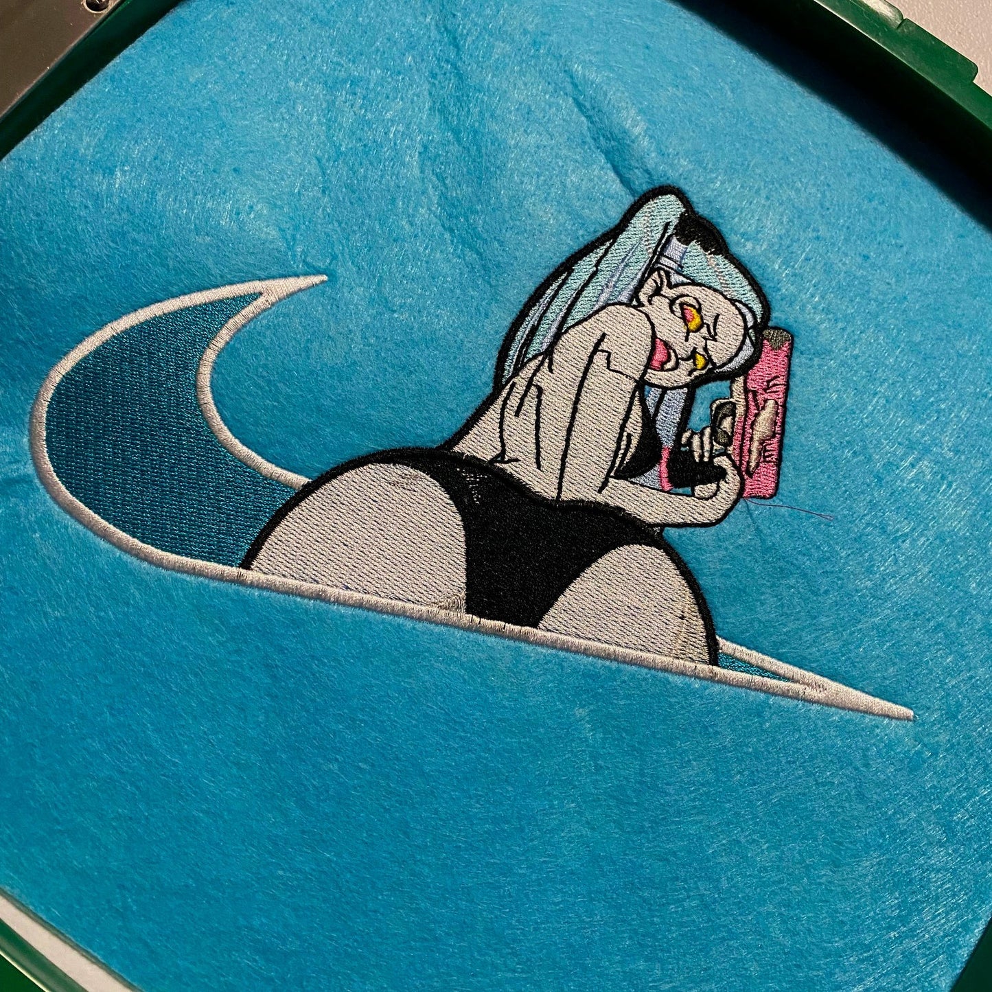 LIMITED Cyberpunk Rebecca Gyat EMBROIDERED GYM HOODIE