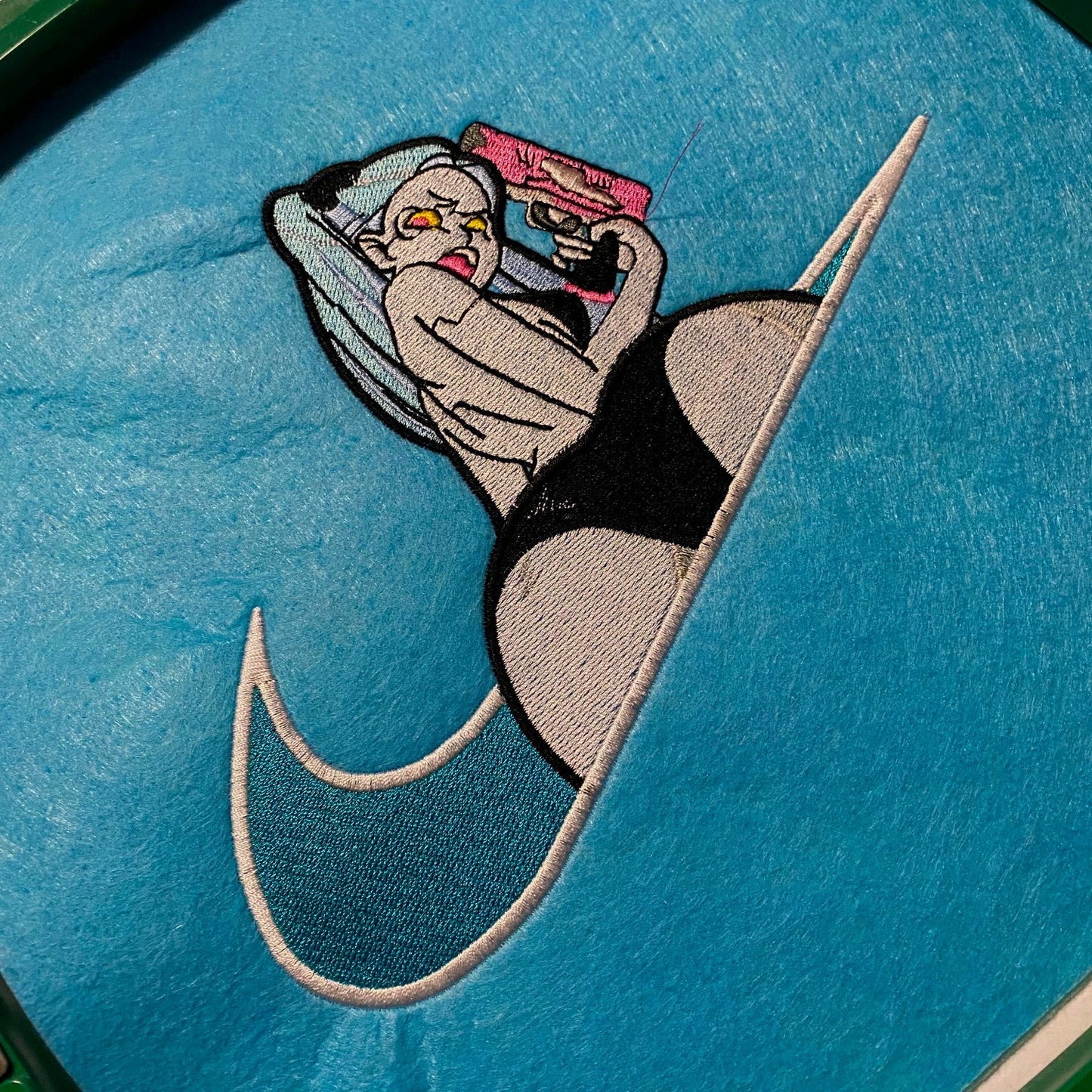 LIMITED Cyberpunk Rebecca Gyat EMBROIDERED GYM HOODIE