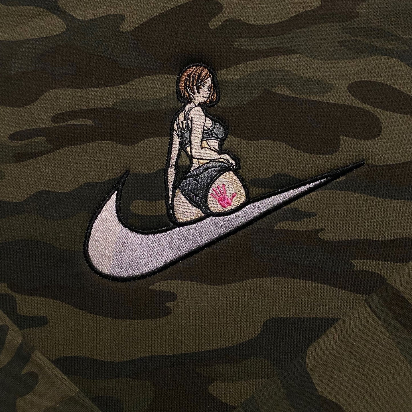 LIMITED Jujutsu Kaisen Nobara Gyat EMBROIDERED GYM HOODIE