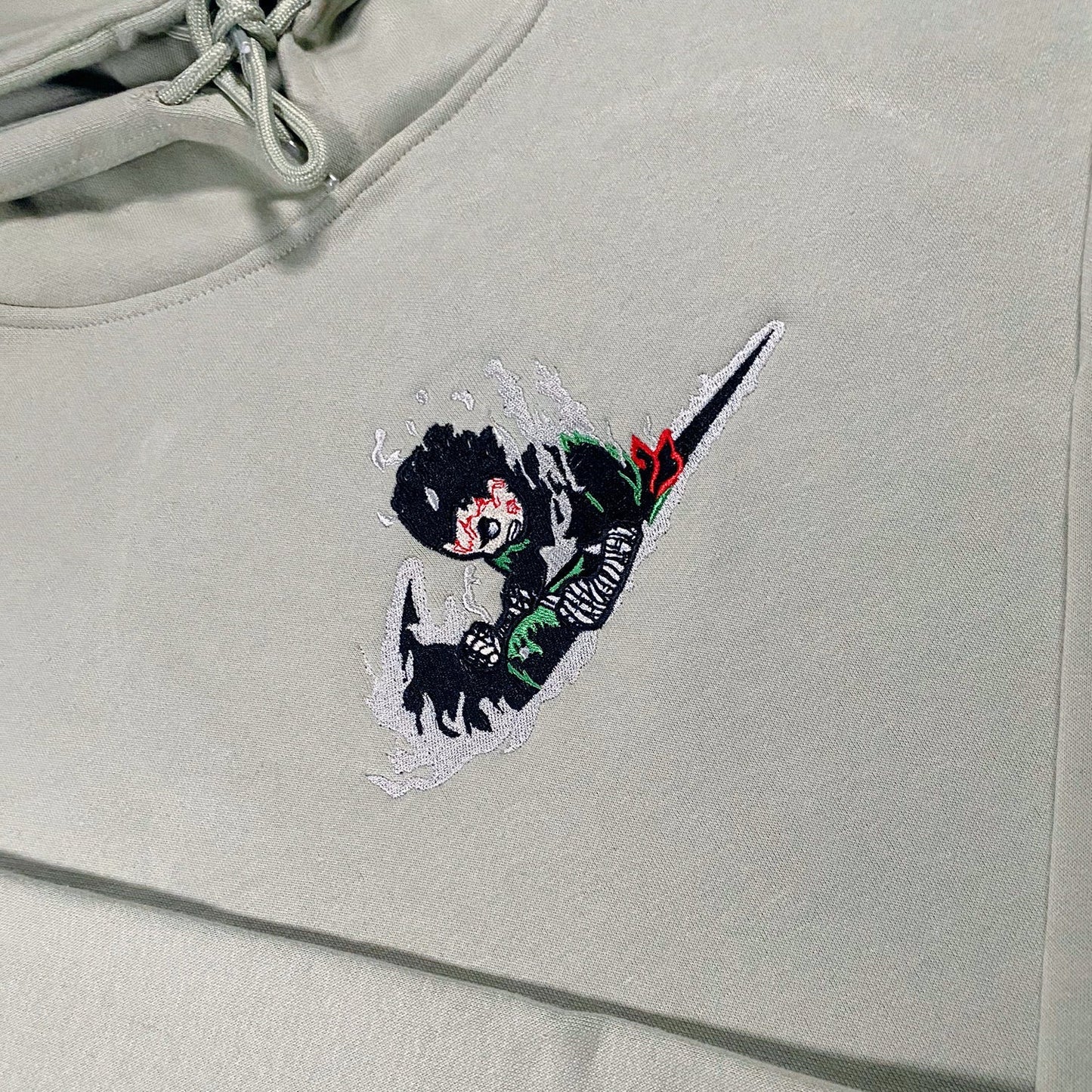 LIMITED Rock Inferno EMBROIDERED ANIME HOODIE