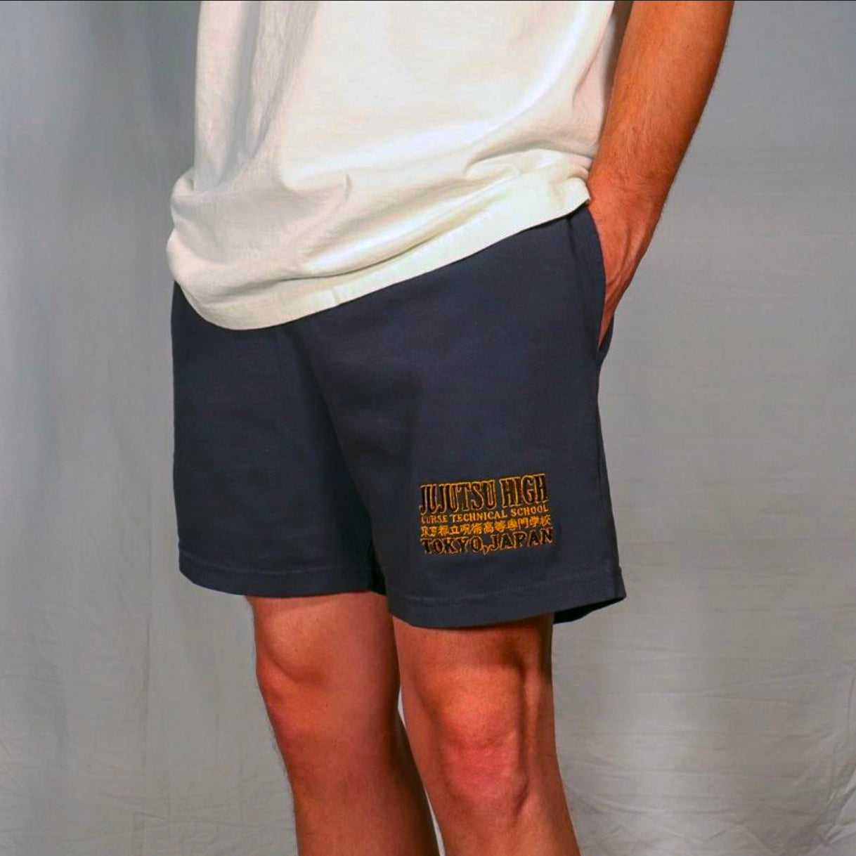 LIMITED JJK Embroidered GYM SHORTS