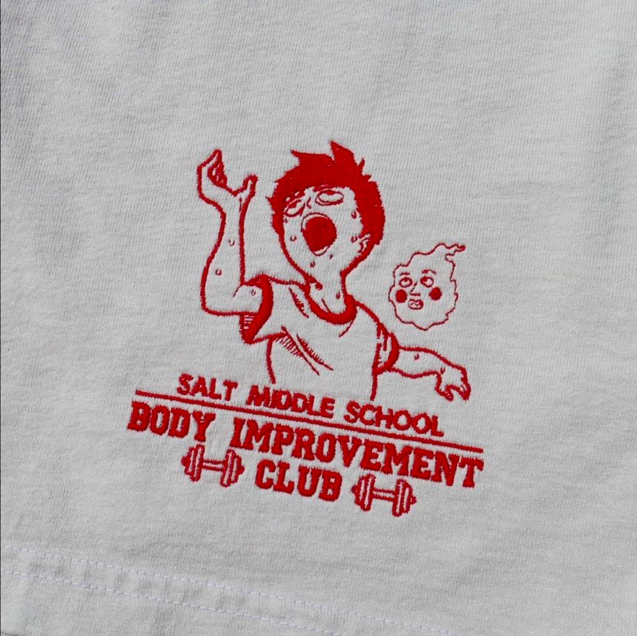 LIMITED Body Improvement Club Embroidered GYM SHORTS