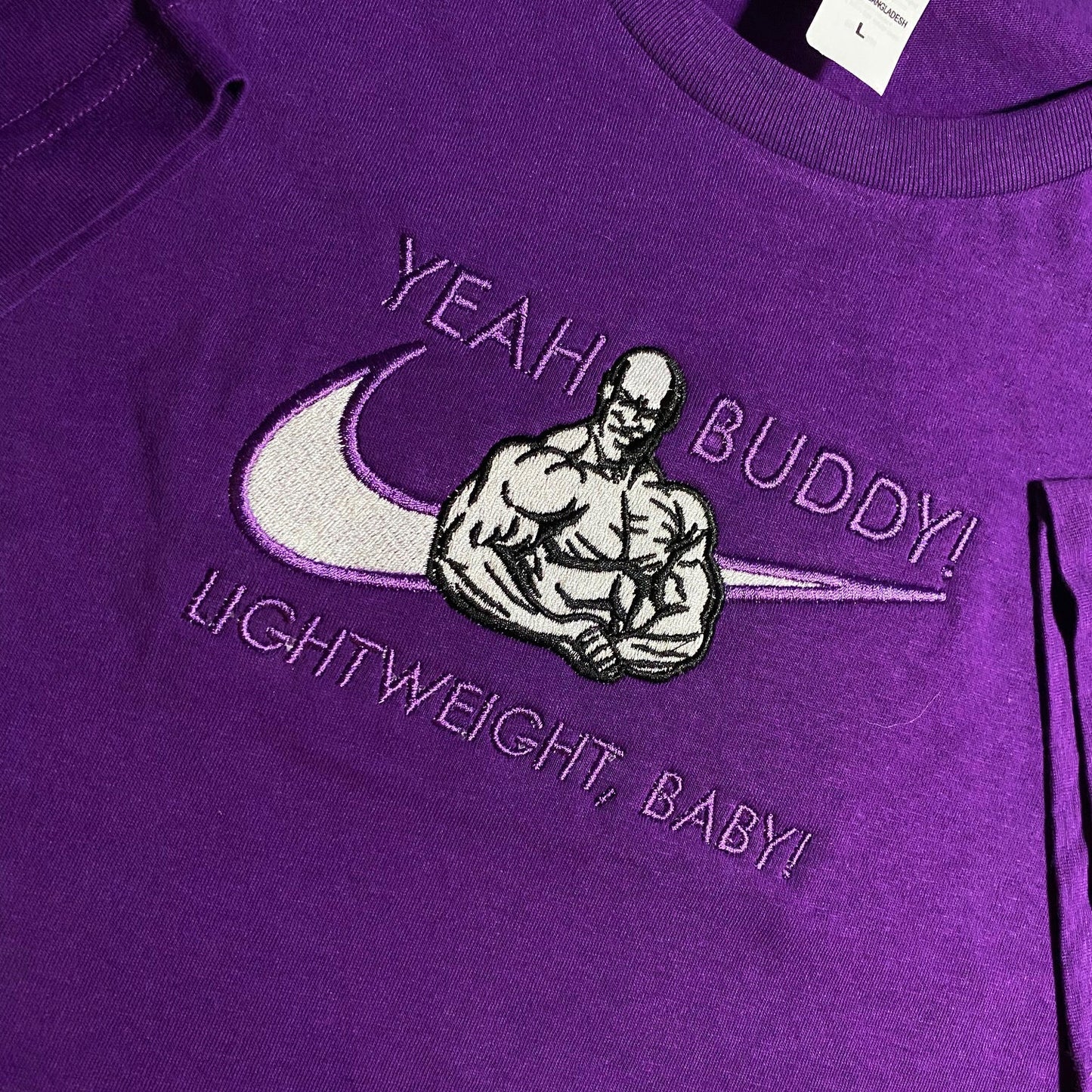 LIMITED YEAH BUDDY! LIGHT WEIGHT BABY RONNIE COLEMAN EMBROIDERED HOODIE