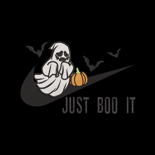 LIMITED Just Boo It Embroidered Anime T-Shirt