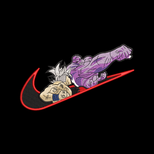 LIMITED Goku Vs Jiren EMBROIDERED ANIME HOODIE