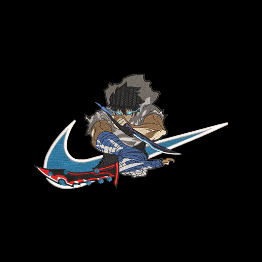 LIMITED Solo Leveling Necromancer EMBROIDERED ANIME HOODIE