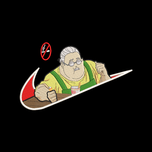 LIMITED Sakamoto Days Chubby Assassin EMBROIDERED ANIME HOODIE